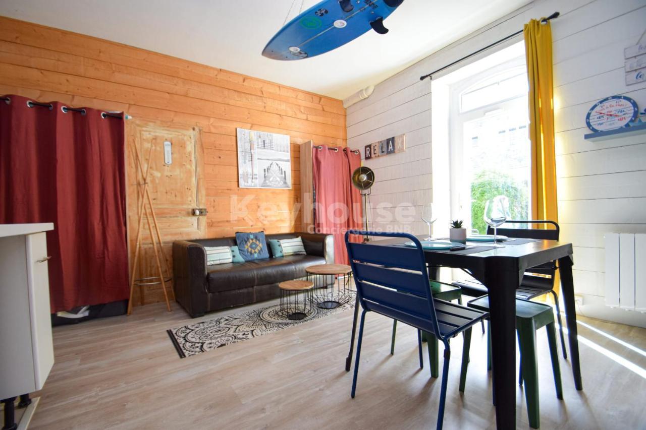 T2 50m du marchéplagesjardin privérue calme Dinard Exterior foto