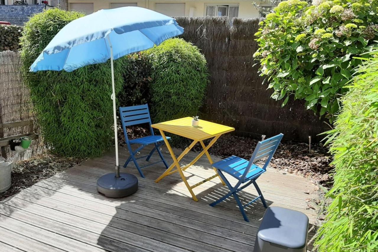 T2 50m du marchéplagesjardin privérue calme Dinard Exterior foto