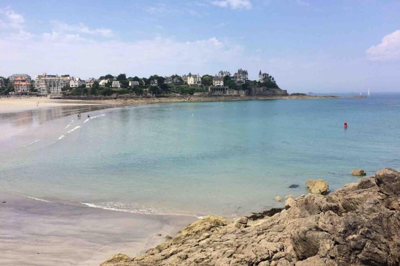 T2 50m du marchéplagesjardin privérue calme Dinard Exterior foto
