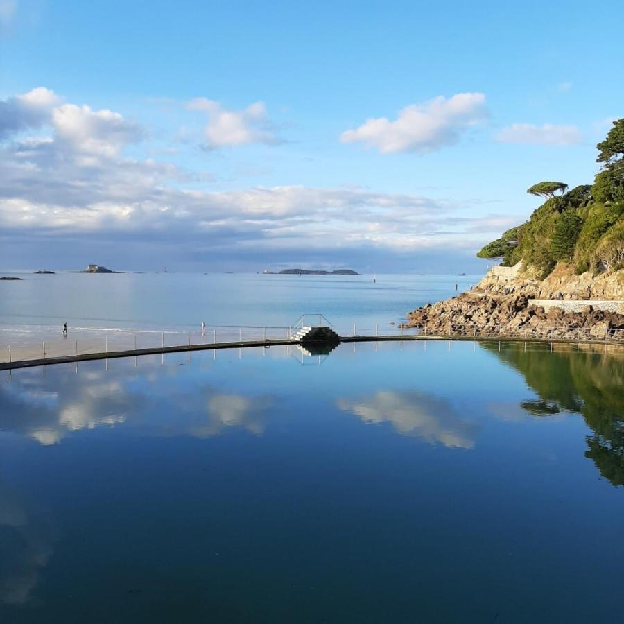 T2 50m du marchéplagesjardin privérue calme Dinard Exterior foto